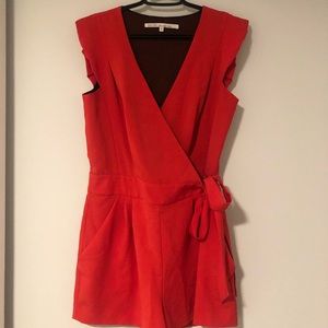 RACHEL Rachel Roy Wrap Romper Jumpsuit